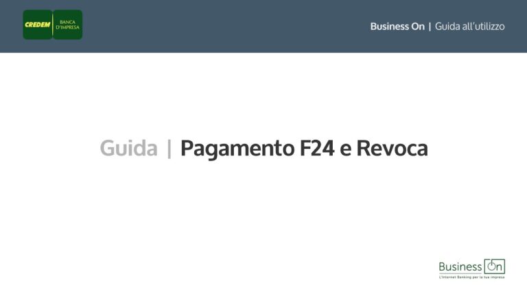 Revoca F24: la soluzione immediata per correggere errori fiscali