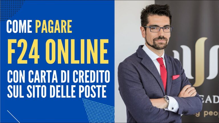 Paga F24 con carta di credito: comodità e sicurezza in un clic!