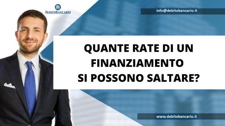 Mutuo: Quante Rate Puoi Saltare Senza Rischio?