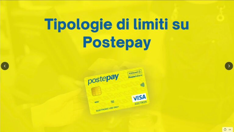 Il limite di pagamento della Postepay Evolution: tutti i dettagli!