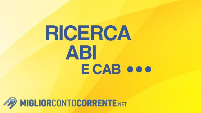 Scopri la banca perfetta per il tuo ABI e CAB: la ricerca che ti semplifica la vita!