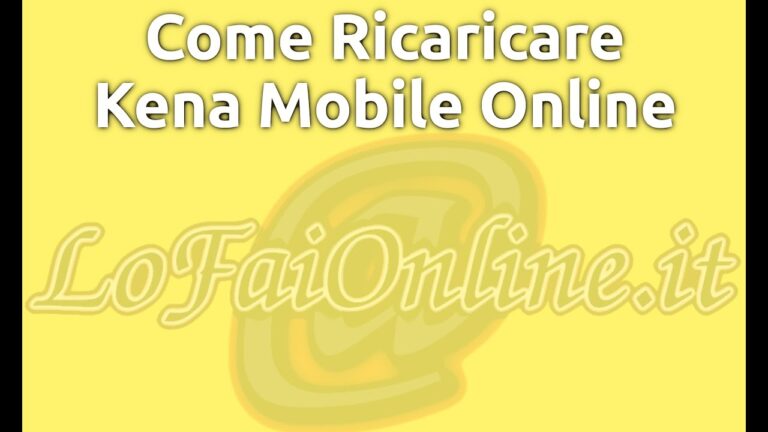 Ricarica Kena: Il modo migliore per ricaricare il tuo telefono