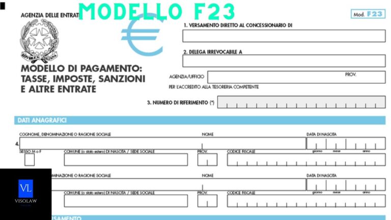 Guida al modello F23: scopri dove effettuare il pagamento